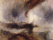 J.M.W. Turner Angbat in snostorm oil